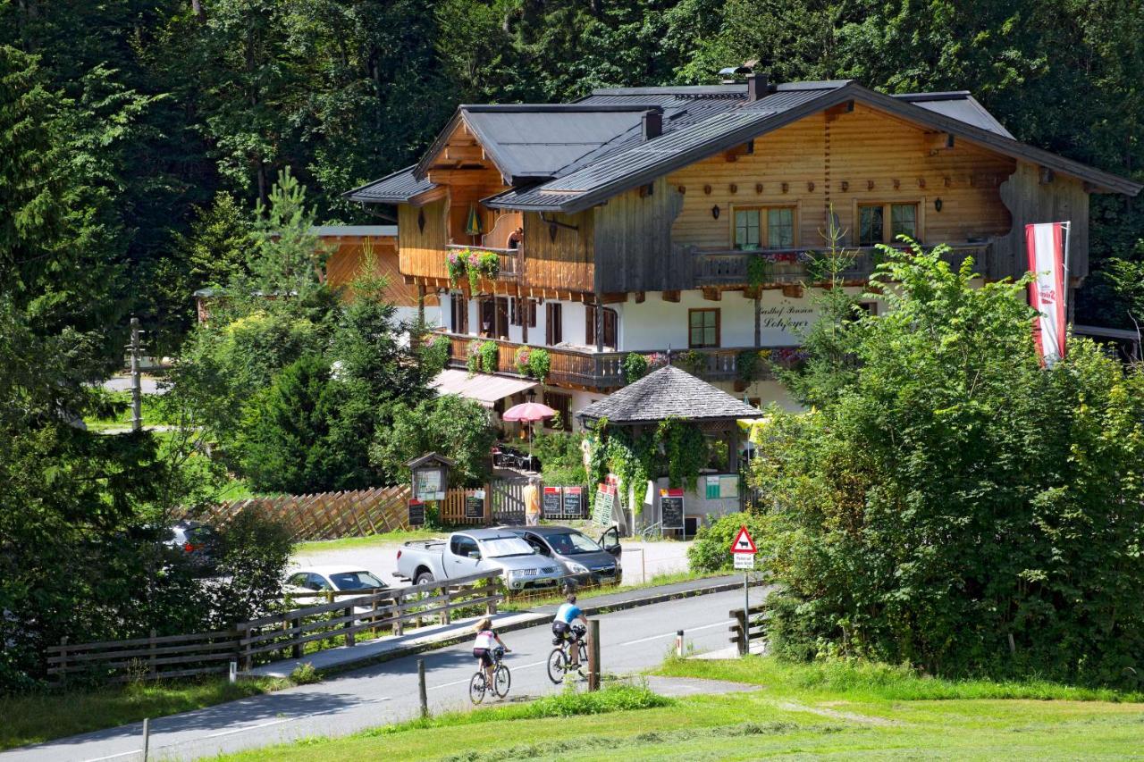 Gasthof Pension Lohfeyer Weißbach bei Lofer Exterior foto