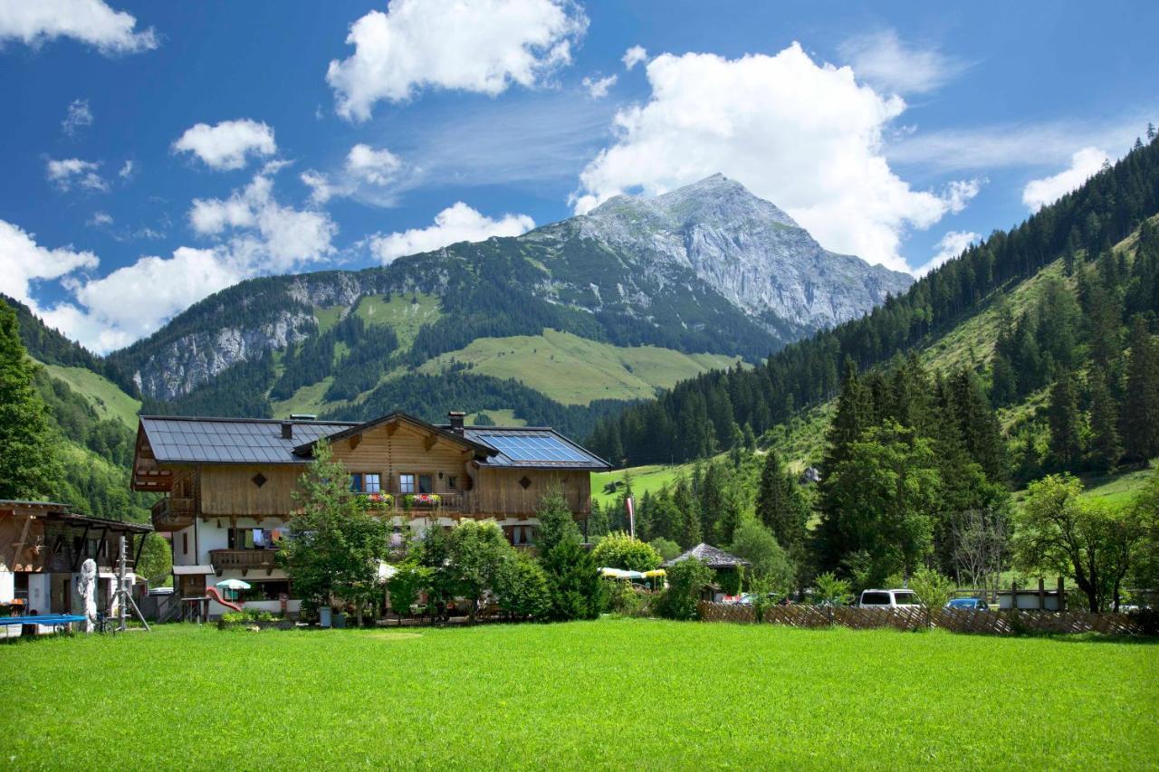 Gasthof Pension Lohfeyer Weißbach bei Lofer Exterior foto